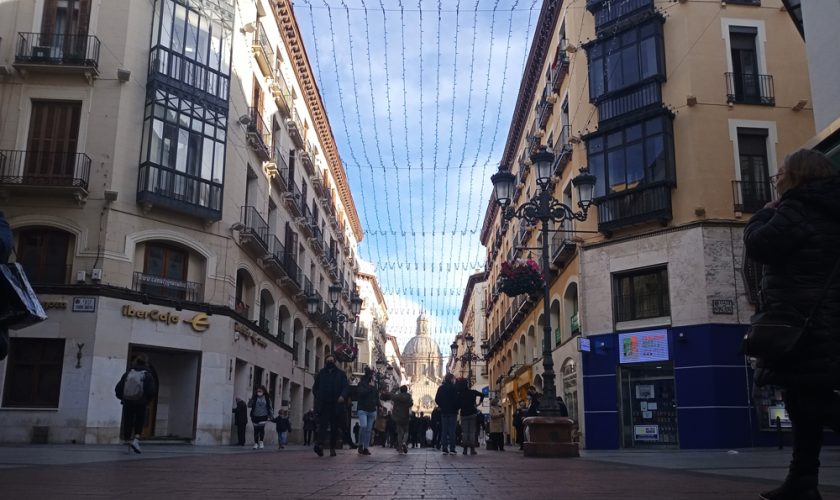 Panorámica de la calle Alfonso I