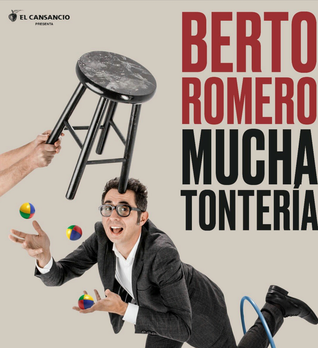 IMAGEN OFICIAL MUCHA TONTERIA BERTO ROMERO