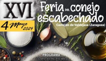 cartel Feria-del-Conejo-Escabechado-2024-Castejon-de-Valdejasa