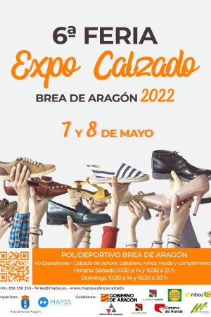 cartel expo calzado 2022-alta calidad