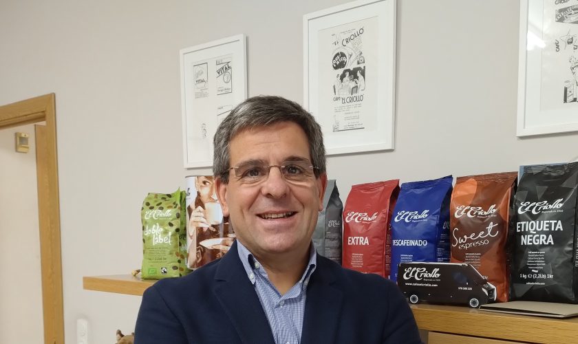 Santiago Lascasas, consejero delegado de Cafés El Criollo