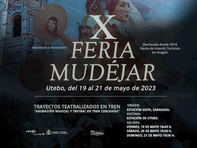 Cartel X Feria Mudéjar Utebo