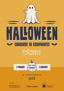 Concurso de escaparates Halloween en Huesca