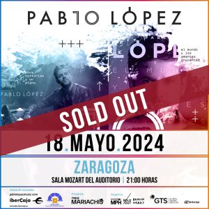 Concierto de Pablo López en Zaragoza