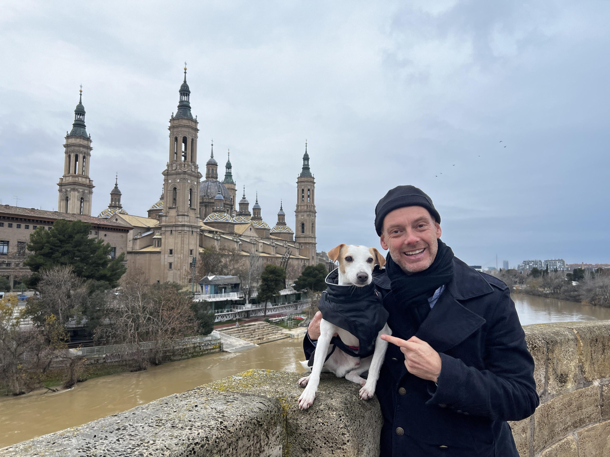 Pipper y Pablo en Zaragoza