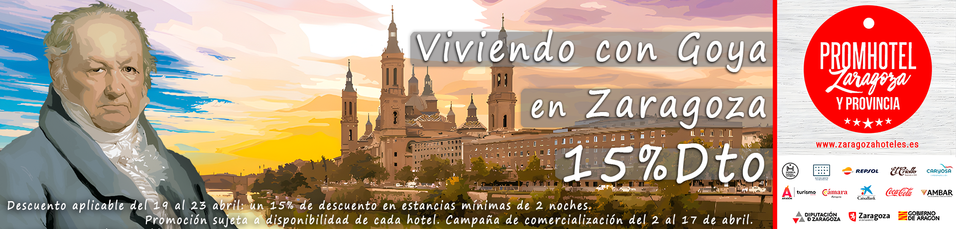 campaña Viviendo con Goya en Zaragoza