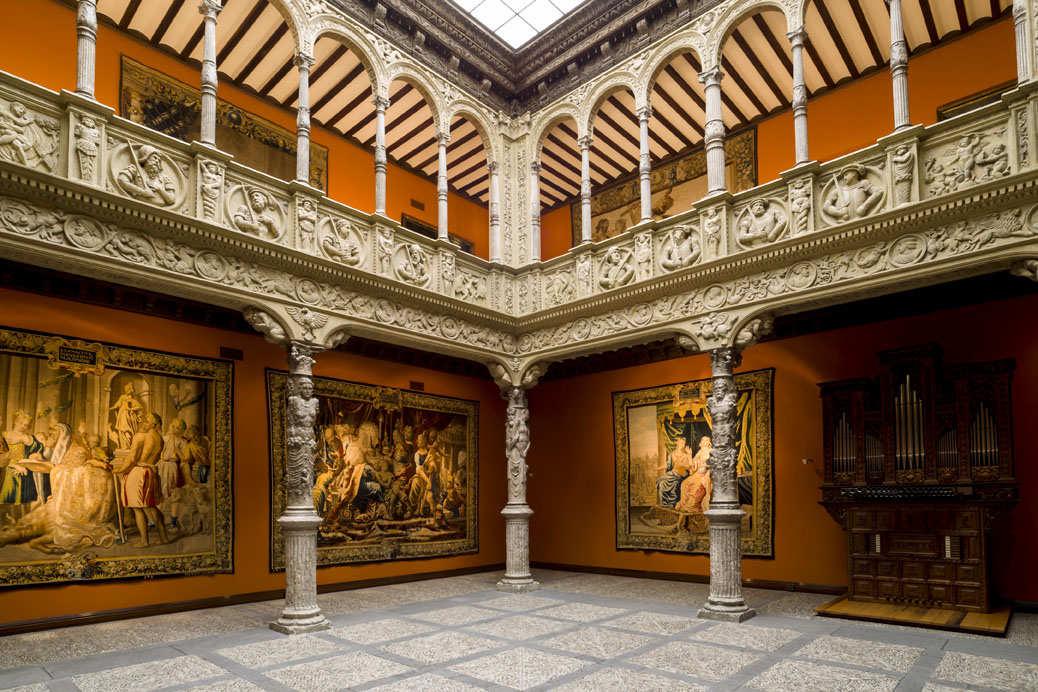 Patio de la Infanta, uno de los museos de Zaragoza gratis por el Día de San Jorge